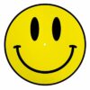 Yellow acid face turntable slipmat