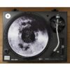 Rock On Wall 12" Moon Slipmat (black & white)