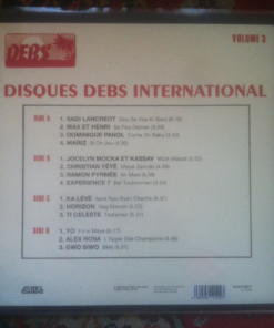 Various Mizik Maladi : Disques Debs International Vol.3