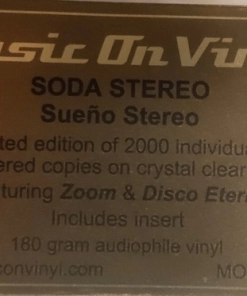 Soda Stereo Sueño Stereo